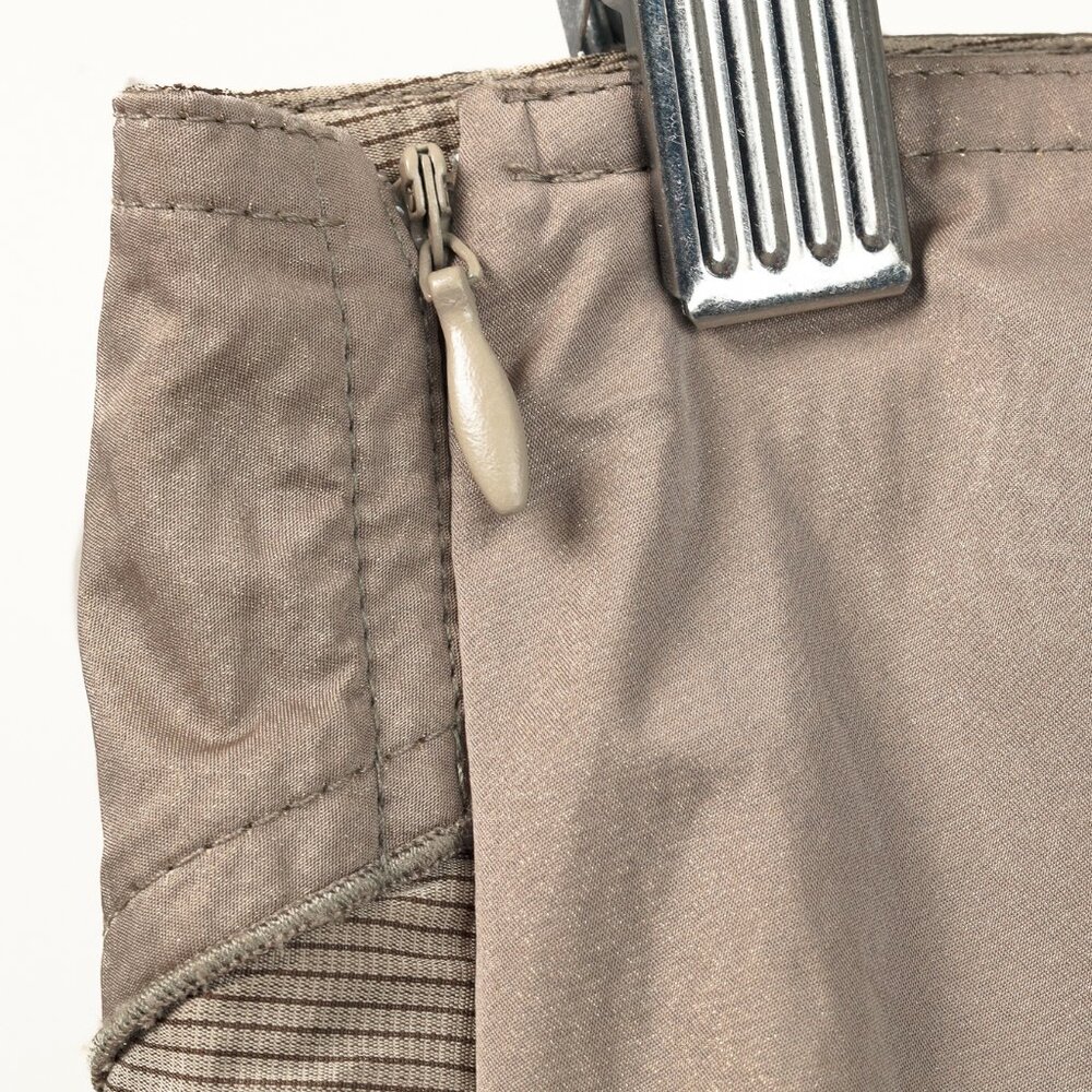 Beate Heymann Beige Taffeta Patchwork Bubble Midi… - image 8